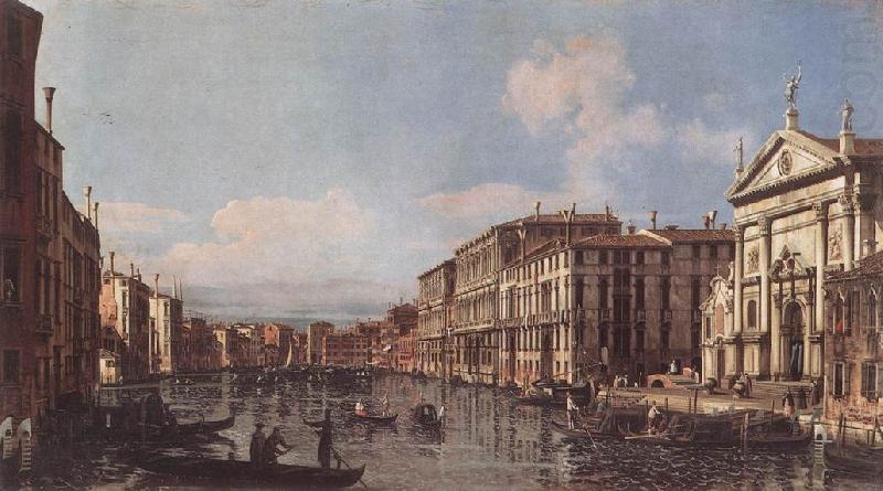 BELLOTTO, Bernardo View of the Grand Canal at San Stae china oil painting image